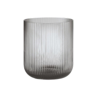 Przejdź do produktu Lampion VEN, smoke, h 15,5 cm, szkło