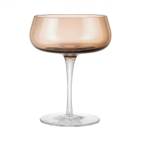 Przejdź do produktu Zestaw 2 kieliszków do szampana saucer BELO, coffee