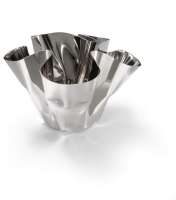 Przejdź do produktu Świecznik Margeaux, stal nierdzewna, 17 cm