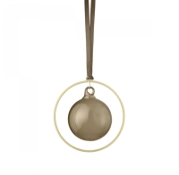 Przejdź do produktu Zestaw 4 bombek KITAI, coffee