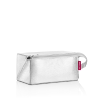 Przejdź do produktu Kosmetyczka FOLD CASE, silver crackle