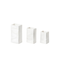 Przejdź do produktu Mini wazoniki PORCELANOWE TOREBKI, 3 szt.