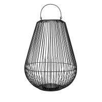 Przejdź do produktu Latarnia NIDEA L - stal, szkło, 71 cm