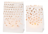 Przejdź do produktu Zestaw 2 papierowych lampionów, Flowers & Dots